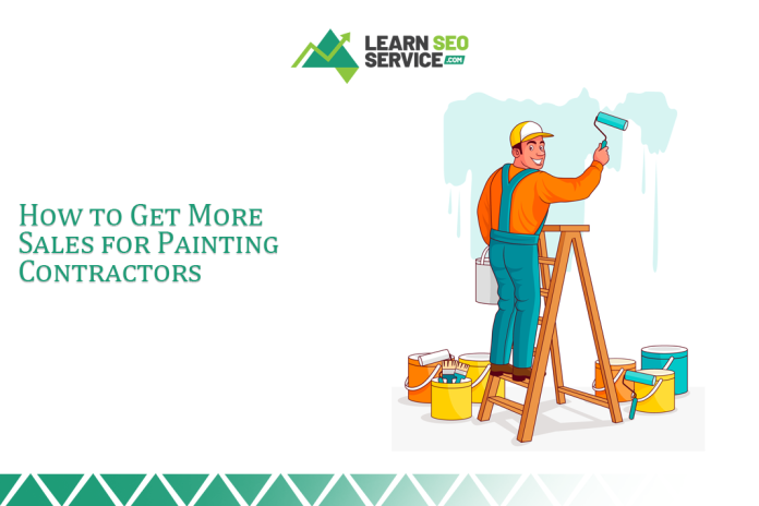 How to Get More Sales for Painting Contractors